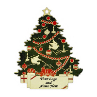 Hand Painted Enamel Metal Ornament